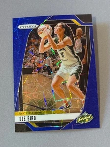 Sue Bird Blue Prizm sp Insert 2024 Panini WNBA Holo Ice #112 Storm Cracked - Imagen 1 de 2