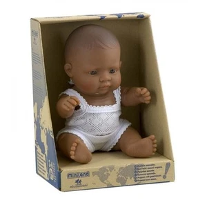 Miniland Educational Baby Doll Hispanic Boy 21cm - Picture 1 of 2