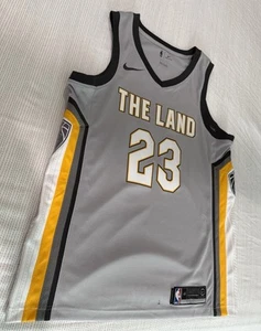 Lebron James Cleveland Cavaliers THE LAND Authentic City Jersey 48 - Picture 1 of 6