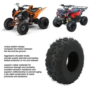‹・145/70‑6 Tubeless Tire 24PSI Front Rear For Baja Blitz Dirt Bug Doodle Bug - Picture 1 of 12