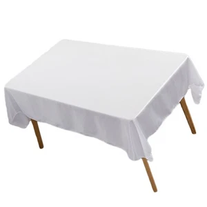 High-end Hotel Banquet Wedding Scene Solid Color Rectangular Smooth Section Clot - Picture 1 of 12