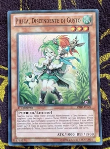 Yugioh Primal Origin Pilica, Descendant of Gusto PRIO-EN029 1st IT029 LP Italian - Picture 1 of 2
