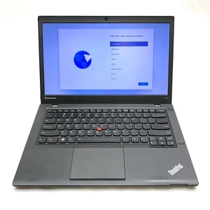 Lenovo ThinkPad T431s Laptop Intel i5 3337U 1.80GHZ 14" HD+ 8GB 200GB SSD Win 11 - Picture 1 of 7
