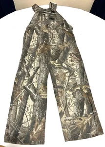 Liberty Overalls Boys 16 Camouflage Outdoors Hunting Bibs Retro - Picture 1 of 16