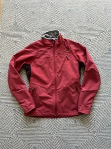 Women's Patagonia Full Zip Lined Lightweight Jacket - Red/Brown - Small - Picture 1 of 10