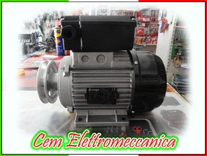 Motore Elettrico monofase HP 3 KW 2,2 Per Compressore MEC 80 con puleggia 108 mm - Foto 1 di 1