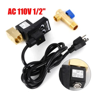 Compressore Automatico Elettronico Temporizzato Serbatoio Aria Acqua Umidità Valvola Scarico Timer - Foto 1 di 7