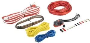 Vibe CL8AWK 1500w 8 AWG gauge complete car audio amplifier amp sub wiring kit - Picture 1 of 4