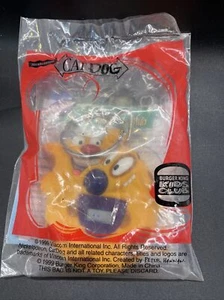 NOS 1999 Nickelodeon CatDog gatto cane portachiavi orologio digitale Burger King NUOVO DI ZECCA - Foto 1 di 3