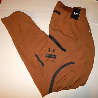 Under Armour UA Men's Unstoppable Cargo Jogger Pants Size L 1352026 Brown - Image 1 of 4
