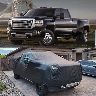 For GMC Sierra 1500 Pickup Truck Car Cover Outdoor Rain Dust Snow Protector - Image 1 of 4