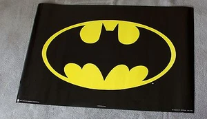Póster de señal símbolo Norman James 1964 con logotipo de Batman década 1980 Vancouver Canadá Norman James bien - Imagen 1 de 1