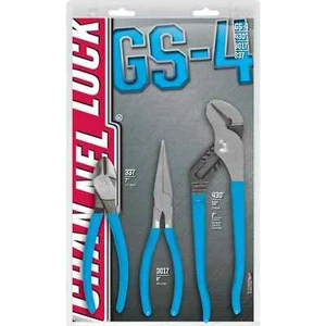 CHANNELLOCK 3PC SET MADE IN THE USA GS-4 - Picture 1 of 2