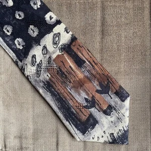 Emilio Pucci Firenze Tie Vintage Silk Abstract design Italy - Picture 1 of 4