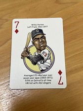 2007 Hero Decks Detroit Tigers Playing Card -Willie Horton-
