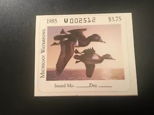 ICOLLECTZONE US 1985 Michigan #10 XF NH - Picture 1 of 1