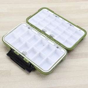 Waterproof Accessories Box Fishing Bait Storage Tackle Hook Organizer - Picture 1 of 11