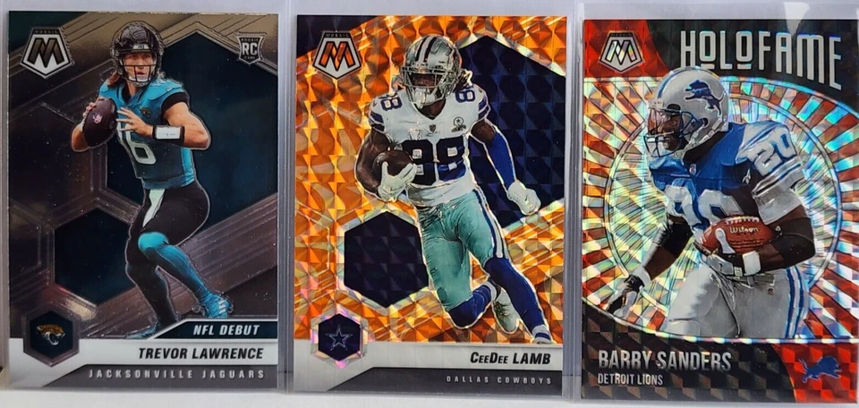 2021 Panini Mosaic Football VET & RC's / Base & Parallel - Buy 4+ & SAVE 35% - Image 1 of 1