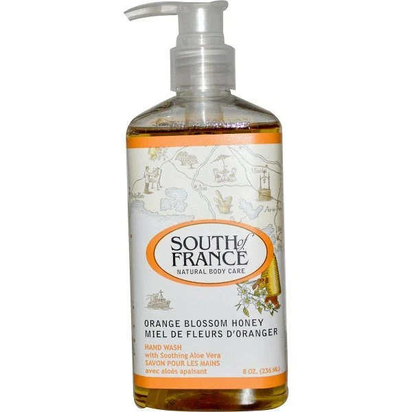 South of France Orange Blossom Honey Hand Wash 8 Fluid Ounce 1 Each.