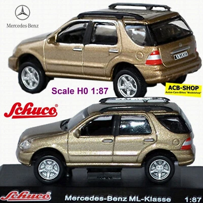 Mercedes Benz Classe ML W164 Classe M 2005-08 Bronzo Metallico 1:87 Schuco 25340 - Immagine 1 di 4
