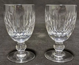 2 copas de vino WATERFORD - firmadas con ácido - Crystal Claret - Maureen - Imagen 1 de 3