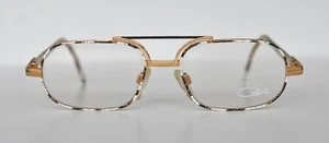 Cazal Vintage Eyeglasses - NOS - Model 747- Col.404 - Gold, Marble Black & White - Picture 1 of 3