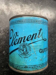 Vintage 500g. Lata de neumáticos tubulares CLEMENT RIM CEMENT. 4" x 3 5/8".    (NJ) - Imagen 1 de 4