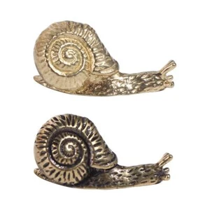 1 Stück Schranktürgriffe Kleiderschrank Schublade zieht Wohndeko Schnecke Messinggriff - Bild 1 von 11