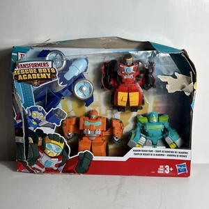 Hasbro Heroes Transformers Rescue Bots Academy Team Pack Of 4 bots - Picture 1 of 12