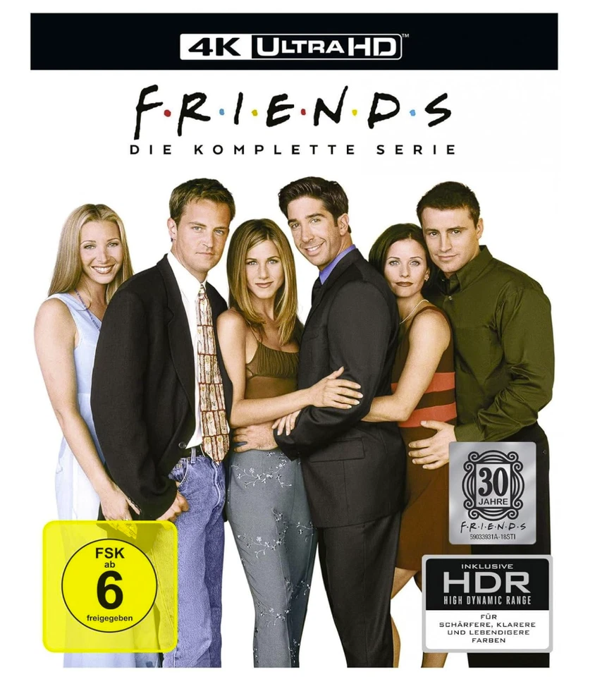 Friends: Die komplette Serie 4K Ultra HD / Blu-ray  # 25 Discs - geöffnete OVP - Bild 1 von 1