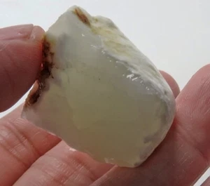72Ct Natural Brazilian Green Opal Facet Rough Specimen YOA1131 - Picture 1 of 3
