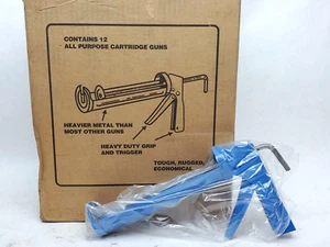 12er-PACK VIKING HERGESTELLT IN DEN USA - 10 OZ ABDICHTPISTOLE KLEBSTOFF DICHTSTOFF APPLIKATOR (HR) - Bild 1 von 6