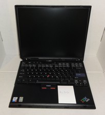 IBM ThinkPad T30 Laptop UKNOWN WORKING CONDITION - PARTS / REPAIR RL302