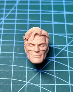 1/12 Unpainted Smile Comics Green Lantern Head Sculpt Fit 6'' ML Action Figure - Picture 1 of 3