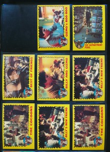 Lot (8) 1984 Warner Bros Gremlins Billy #14 64 17 19 13 28 Zach Galligan (EP59)