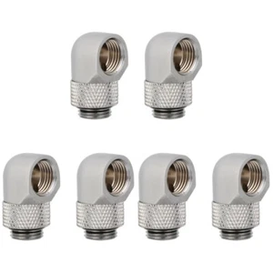3 Count Rotating Elbow Joint Water Cooling Tube Fittings - Afbeelding 1 van 12