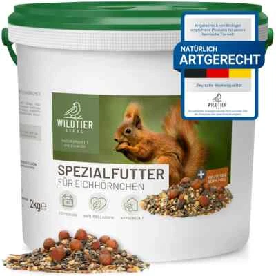 REAVET Wildtier Liebe artgerechtes Eichhörnchen Streifenhörnchen Futter 2kg