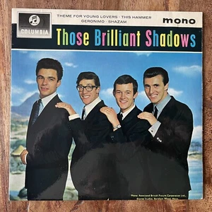 THOSE BRILLIANT SHADOWS  EX-(sleeve)/EX  7" VINYL EP / FIRST MONO PRESSING - Picture 1 of 7
