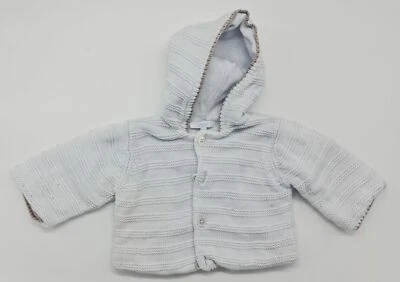 Forrado Bebé de Diseño Chaqueta Punto Jacadi Paris Talla 62 68 Cachemira Cuota - Imagen 1 de 2