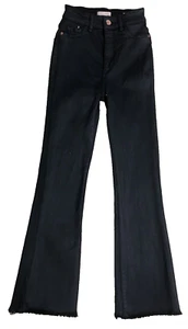 Marianna Hewitt DL1961 Blk Jeans Bridget Cropped High Rise Boot SZ23 Instasculpt - Picture 1 of 15