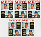 JEURYS FAMILIA RC COLIN MCHUGH RC 2013 TOPPS HERITAGE ROOKIE CARD # 398 NY METS