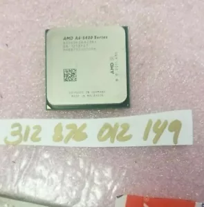 AMD A6 5400 SERIES DUAL CORE 3.6GHZ SOCKET FM2 CPU AD540K0KA23HJ - Picture 1 of 1