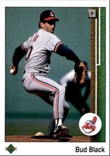 1989 Upper Deck Bud Black Cleveland Indians #466