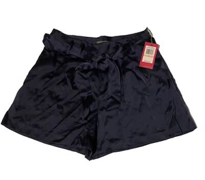 Vince Camuto Size 2 Women’s Classic Navy Blue Pleated Shorts NEW $99 - Picture 1 of 11