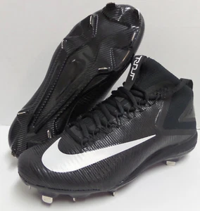 NEU Herren 856503-011 Nike Zoom Trout 3 Größe 9,5 Metall Baseball Stollen schwarz weiß - Bild 1 von 11