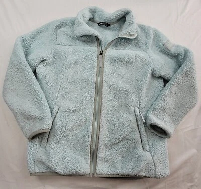 The North Face Jacket Girl's Size XL 18  Mint Fleece Full Zip Extra Large  - Image 1 of 4