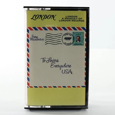 To Lovers Everywhere by Mantovani (Cassette Tape, London) TESTED LEM 57187 - Image 1 of 4