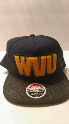 Baseball cap-West Virginia Mountaineers Zephyr Hats-Snapback-New with tags - Image 1 of 4