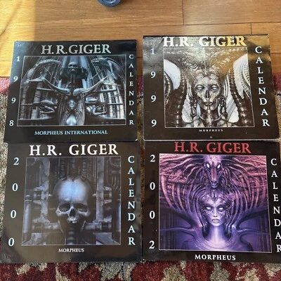 1998 99 00 02 H.R. Giger Calendars - Image 1 of 4