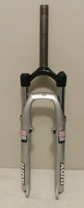 Rock Shox Judy TT Forcella Sospensione 26" Argento Senza Fili 1 1/8 Vintage 2004 MTB - Foto 1 di 20